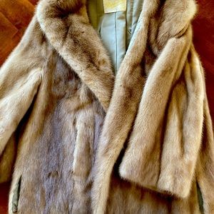 Vintage mink coat